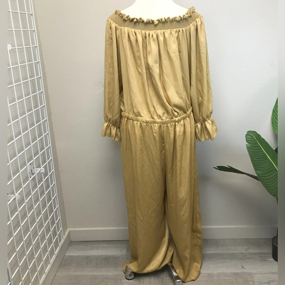 Ashley Stewart Off The Shoulder Jumpsuit - NEW! - Size 26/28 - Picture 3 of 4